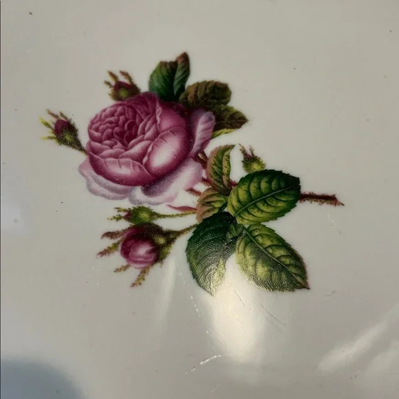 Vintage Platter Victoria Rose Pattern by Syracuse China - Picture 2 of 12